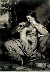 Edward Fisher after Joshua Reynolds Hope Nursing Love 1771