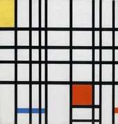 Piet Mondrian Composition with Yellow, Blue and Red 1937-42