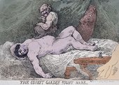 Thomas Rowlandson The Covent Garden Night Mare 1784