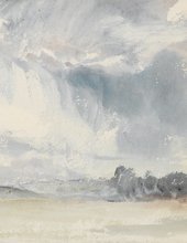 J.M.W. Turner, study from Skies Sketchbook, 1816–18 (detail)