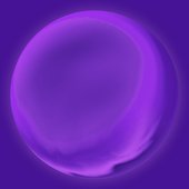 purple circle rotates and grows on a darker purple background