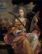 Fig.1 Benedetto Gennari 16331715 Elizabeth Panton, later Lady Arundell of Wardour, as Saint Catherine 1689 Oil paint on canvas 1250 x 1021 mm T06897