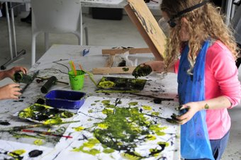 Image result for artist experimenting to finished product