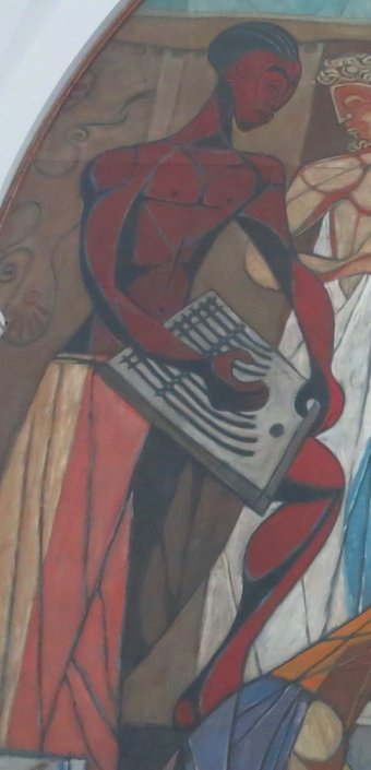 Fig.15 Hale Woodruff, Interchange 1950–1 (detail)