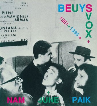 Fig.6 Copertina del catalogo per Nam June Paik's Beuys Vox 1961-1986, mostrato a Documenta 8 nel 1987