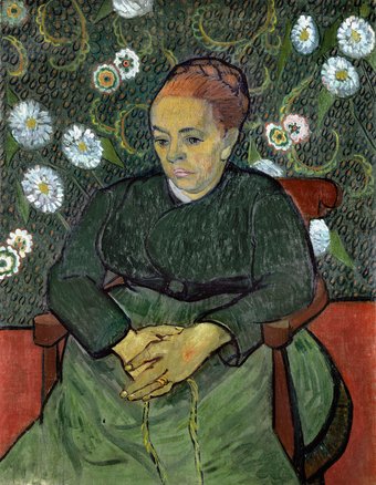 Vincent van GoghÂ Augustine Rouline (La berceuse)Â 1889 Stedelijk Museum (Amsterdam, The Netherlands)