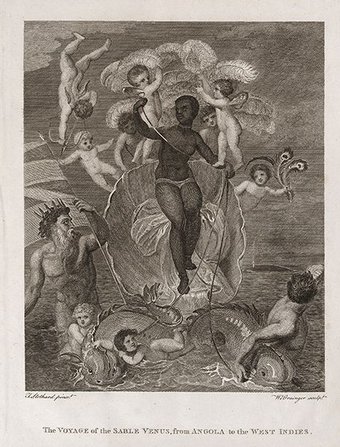 Kara Walker Fons Americanus Thomas Stothard, The Voyage of the Sable Venus from Angola to the West Indies (1801) National Maritime Museum, Greenwich