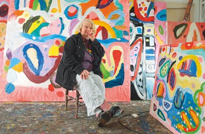 Gillian Ayres Joyous Colour Tate Etc Tate