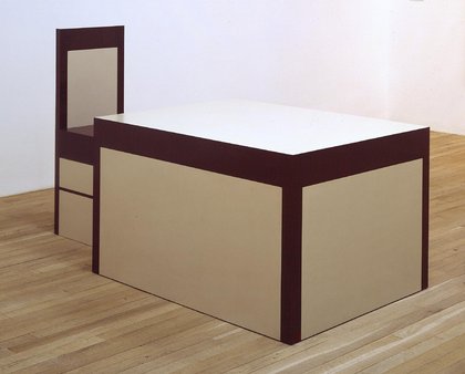 Table And Chair Richard Artschwager 1963 4 Tate - Tate Display Coffee Table Table And Chair Richard Artschwager 1963 4 Tate - Tate Display Coffee Table