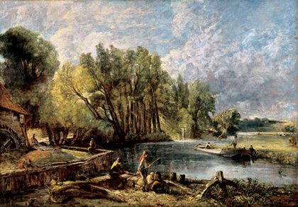 Constable S Techniques Materials And Six Footer Paintings