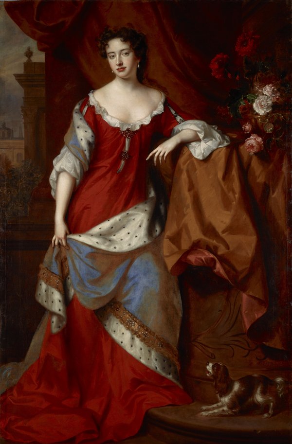 Willem Wissing Queen Anne, when Princess of Denmark c.1685 National Galleries of Scotland