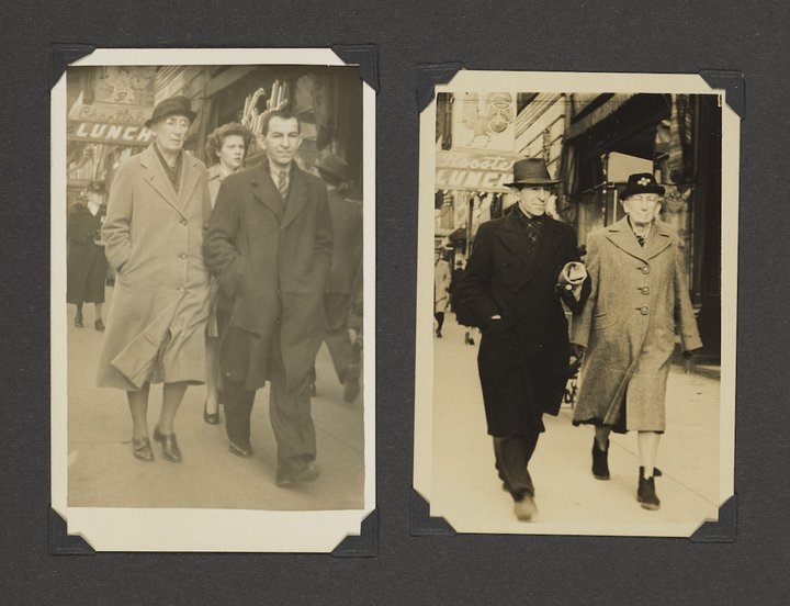 Grace Pailthorpe and Reuben Mednikoff, from a photograph album of the couple in America and Canada, 1941–5 - National Galleries of Scotland, Scottish National Gallery of Modern Art Archive