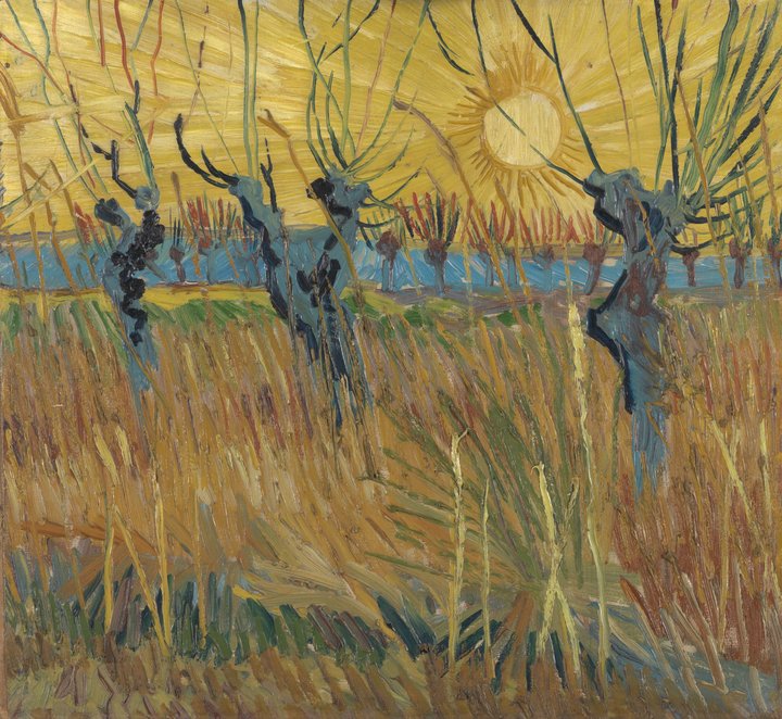 Vincent van GoghÂ Pollarded WillowsÂ 1888Â KrÃ¶ller-MÃ¼ller Museum (Otterlo, The Netherlands)