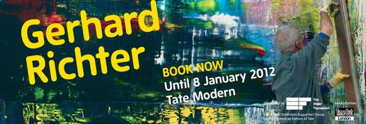 Gerhard Richter Room 3 Damaged Landscapes Tate Gerhard Richter Tate Modern Exhibition Banner