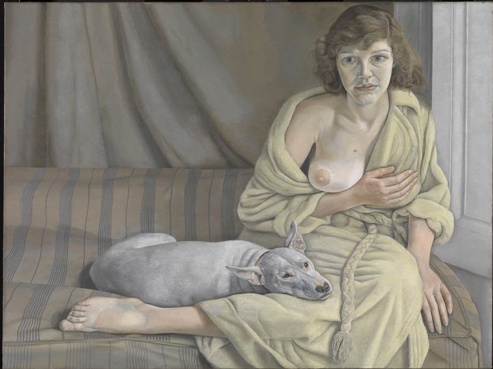 Lucian Freud, Girl with a White Dog 1950-1 © Tate