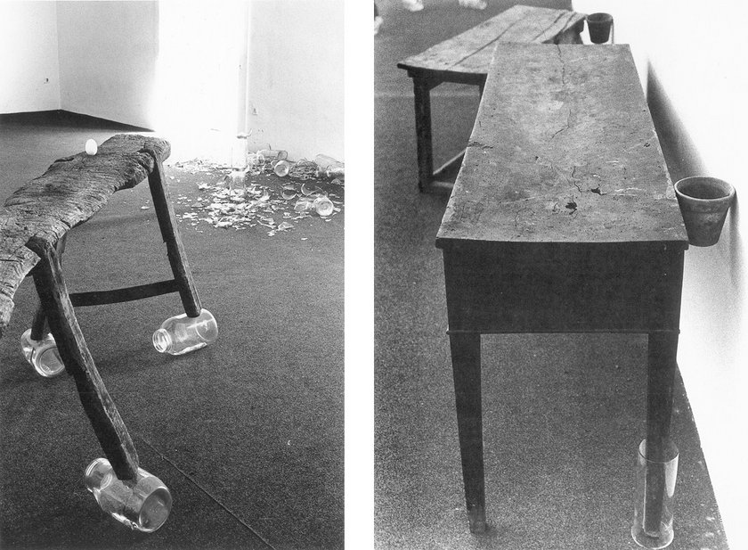 Fig.5 Joseph Beuys, Terremoto in Palazzo (particolare) installato presso l'Agenzia d'Arte Moderna di Napoli, 1981