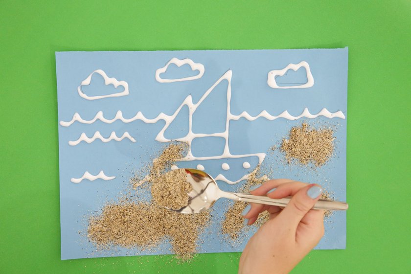 Make a Sand Art Picture Paint and Draw Tate Kids